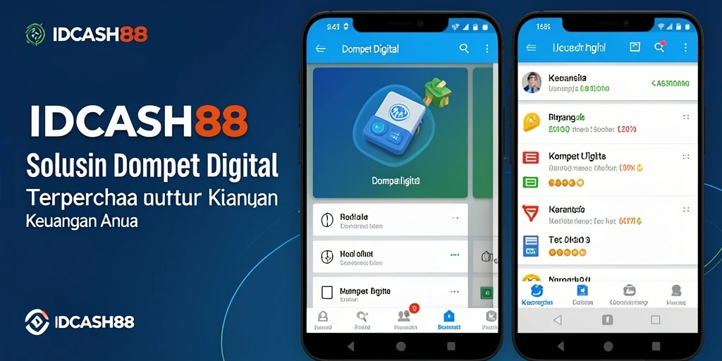 Tampilan antarmuka IDCASH88 yang modern dan mudah digunakan.