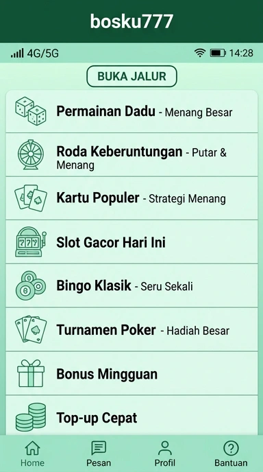 Link Alternatif Bosku777 untuk Akses Mudah