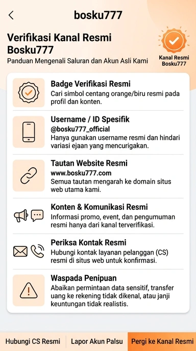 Kanal Resmi Bosku777 untuk Pengguna Android Indonesia